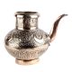 Floral Design Copper Water Pot With Stout
