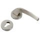 Handmade Steel Finish Brass Mortise Door Lock Handle Set