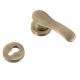 Handmade Antique Gold Brass  Mortise Door Lock Handle Set