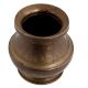 Handmade Brass Vintage Holy Water Pot Plain For Pooja Room