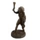 A Tribal Male Figure Standing For Office Gifting
