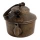 Brass Vintage Kettle Used To Craft And Decor Idea For Home And Office