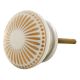 Golden Wheel Flat  Ceramic Dresser Knobs