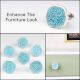Turquoise Ceramic Drawer Knob