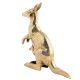 Kangaroo Sitting in Brass Material