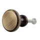 Handmade Antique Brass Round Contemporary Knob