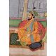 Mughal Canvas Painting From Emperor Shah Jahan's Reign