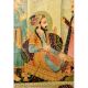 Handmade Canvas Painting Of Mughal Harem Love Scene