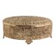 Vintage Oval Shape Box In English Art