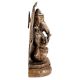 Handmade Antique Gold Brass Ganapati Statue With Arch