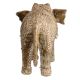 Hand made White Brass Elephant With Tribal Engraved Design