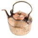 Handmade Brown Copper Kettle Tea Pot With Hammered Design