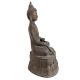 Handmade Brown Brass Buddha Statue In Bhumisparsha Mudra