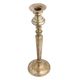 Handmade Aged Gold Brass Pedestal Candle Holder