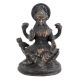 Handcrafted Black Brass Sitting Laxmi Devi Statue