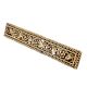 Hand carved Golden Brass Handle With Floral Border Design
