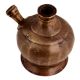 Handmade Brown Brass Munhall Style Hookah Base Pot