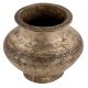 Brass Stylish Criss-cross Lota For Gifting And Home Decor