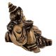 Copper Reclining Buddha Statue