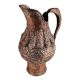 Copper Crafted Jug With Incredible Artwork And Patterns
