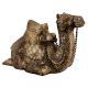 Handmade Brown  Sitting Camel Statue