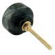 Forest Green Round Brass Marble Stone Cabinet Knobs