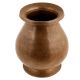Handmade  Brown Brass Ritual Lota From Kerala