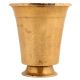 Handmade Old Brass Tumbler Water Glass On Circular Base