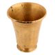 Handmade Old Brass Tumbler Water Glass On Circular Base