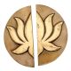 Embellished Decorative Lotus Door Handle