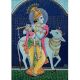 Lord Krishna with Kamdhenu