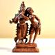 Statue Of Lord Krishna Playing Flute Alongside Goddess Radha