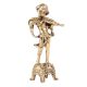 Handmade Brass Angel Cherub Figurine Playing Violin