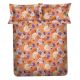 Orange Spaces 104 TC Cotton Double Bed Sheet with 2 Pillow Covers