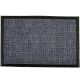Grey Criss Cross Embossed Extra Large Rubber Door and Floor Mat
