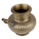 Handmade Black Coated Brass Heavy Water Pot With Spout