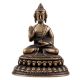 Handmade Brown Brass Buddha Meditation Statue