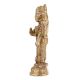 Handmade Golden Brass Vishnu Laxmi Standing Statue