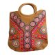 Hanmade Jute Tote Bag with Wooden Handle