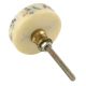 Cream Terrazzo Marble Round Cabinet Knobs