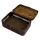 Handmade Brown Brass Square  Brass Container Or Storage Box