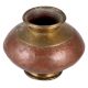 Copper And Golden Ganga Jamuna Pot
