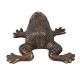Handmade Black Brass Frog Paper weight Showpiece