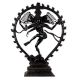 Shiva Natraja Statue In Black Finish Aluminium master craft