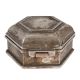 Six Sided Silver Metal Box For Decoration