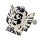 Cream Angel Distressed Iron Cabinet Knob