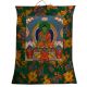 Tibetan Thangka Painting Of Bhaisajyaguru