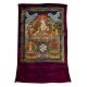 Tibetan Thangka Painting Of Goddess White Tara