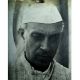 Vintage Photograph Of Jawaharlal Nehru First Prime Minister of India On Cardboard