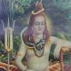 Framed Painting Of God Shiva Umapati Shankar